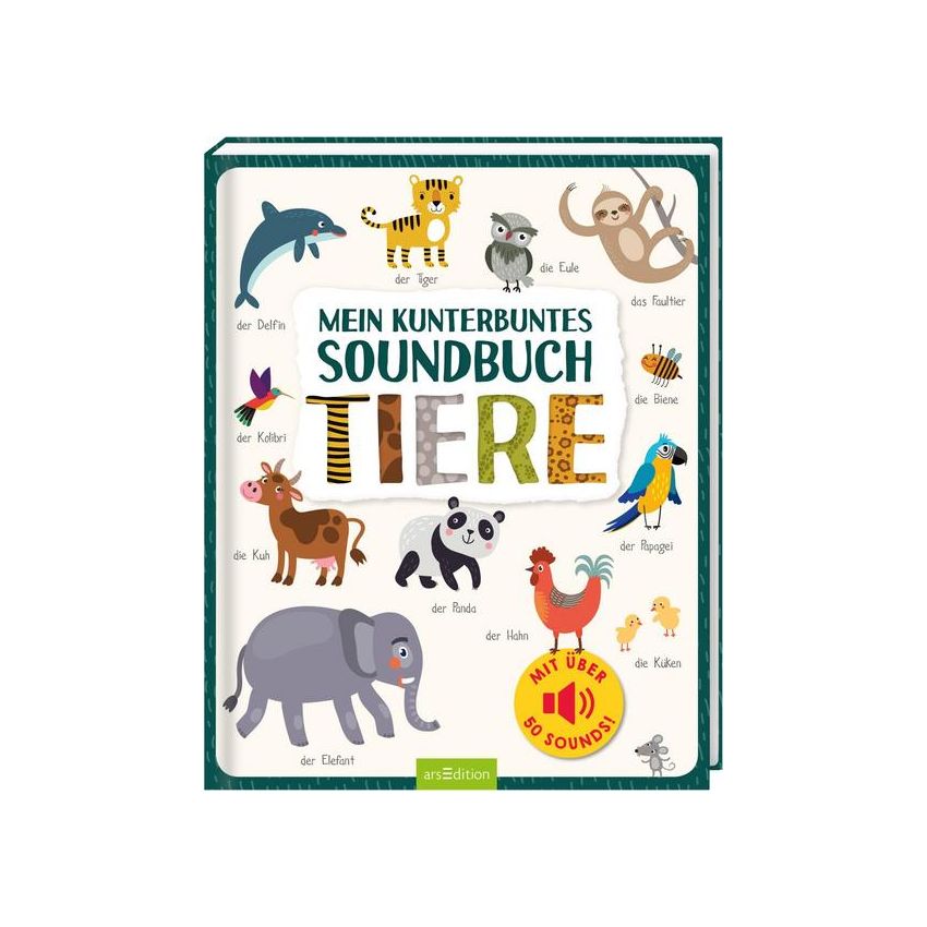 arsEdition - Mein kunterbuntes Soundbuch - Tiere