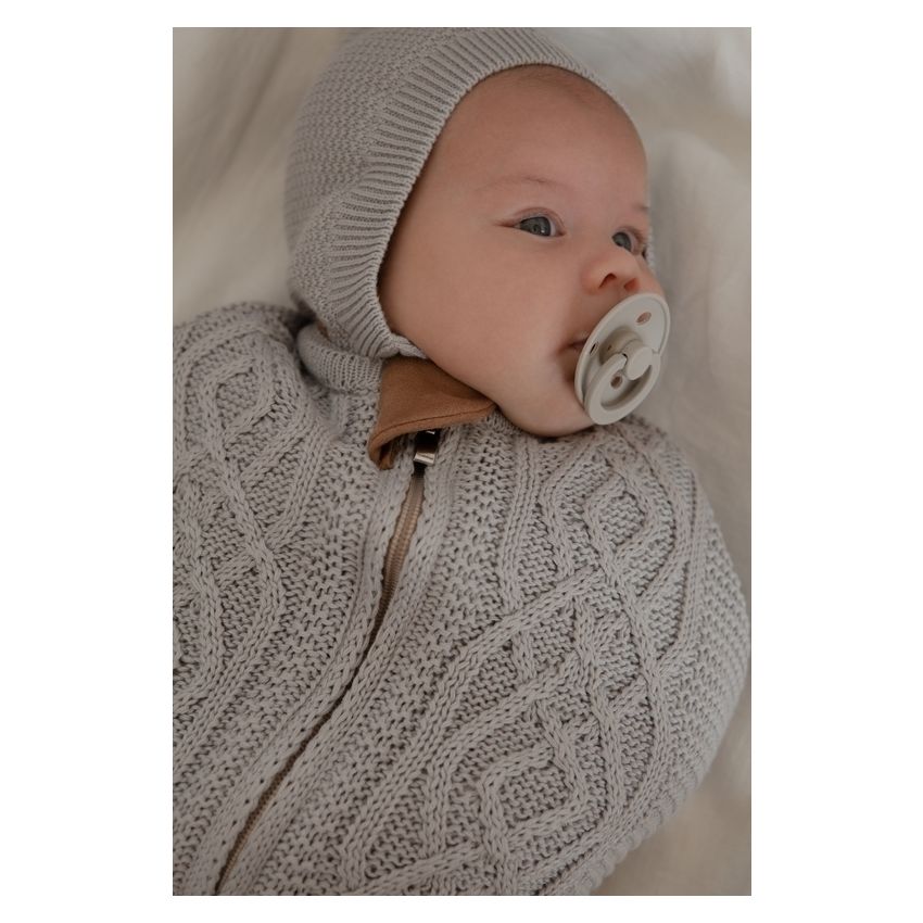 loom knits - Cocoonn Kuschelsack Jasper Silver