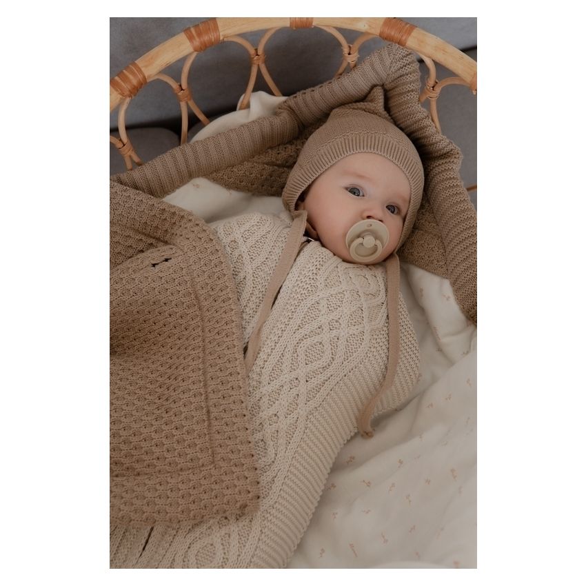loom knits - Cocoonn Kuschelsack Jasper Baked Milk