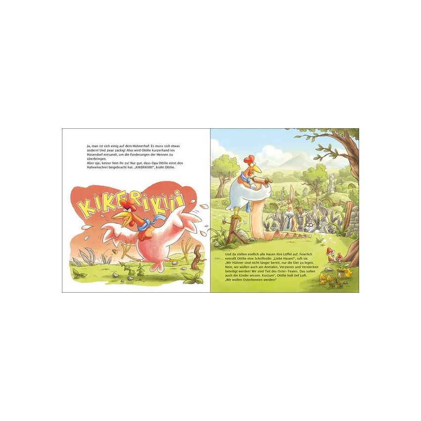 Loewe Verlag - Die Osterhennen kommen! Lustiges Bilderbuch zu Ostern