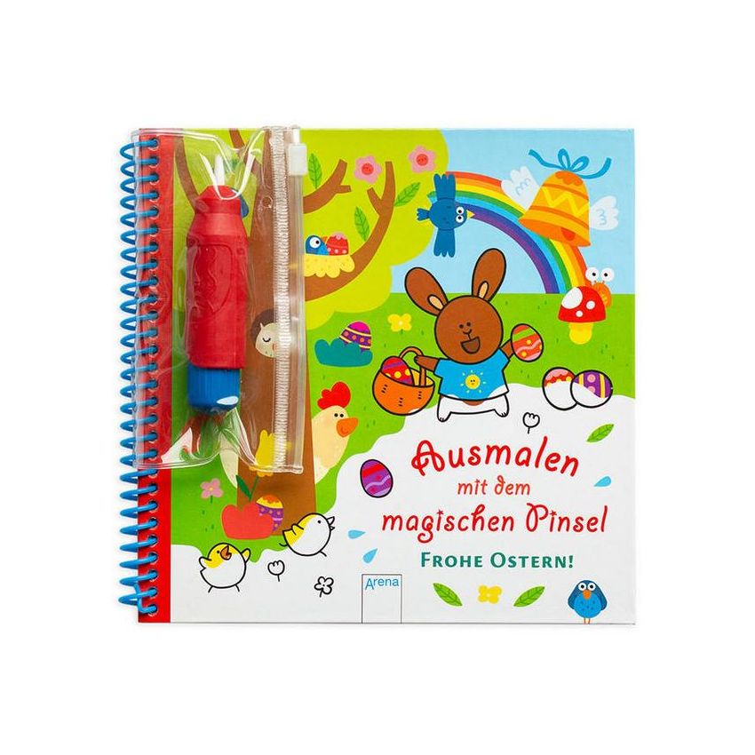 Arena Verlag - Ausmalen mit dem magischen Pinsel. Frohe Ostern!