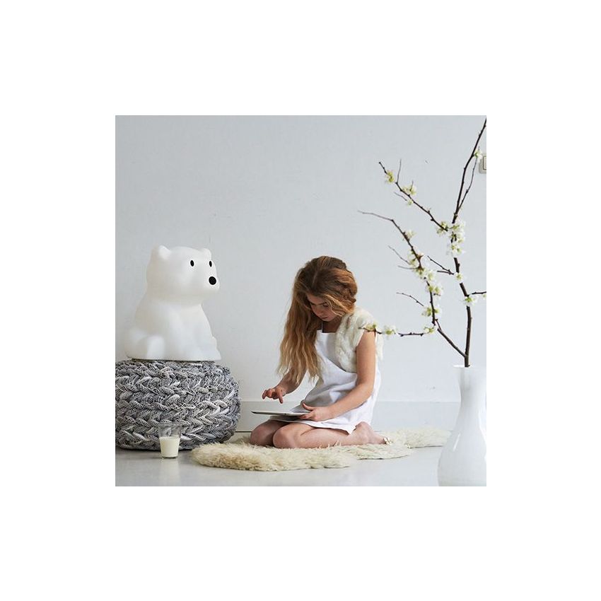 Mr. Maria - Nachtlicht Nanuk der Eisbär (Mit Weck- und Sleeptimer)