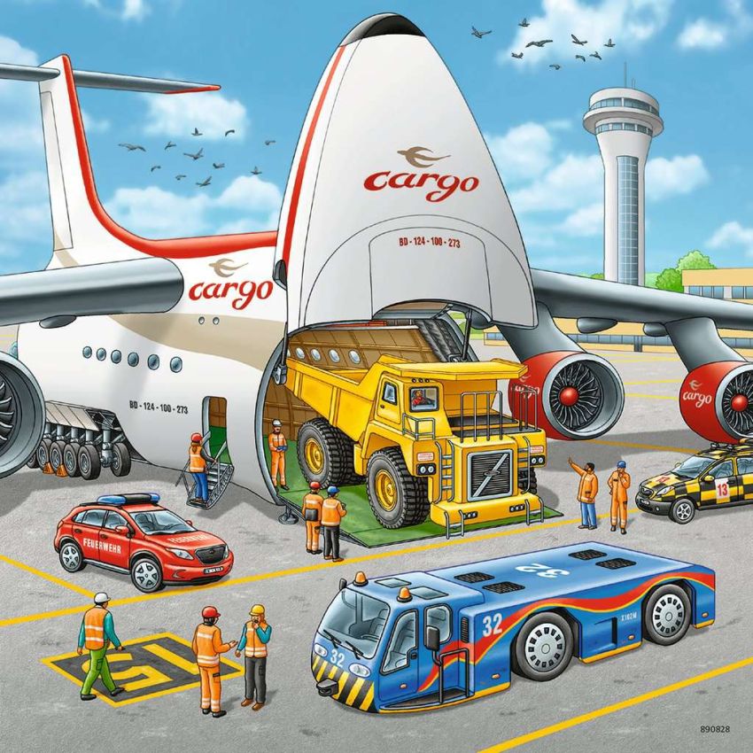 Ravensburger - Kinderpuzzle Über den Wolken