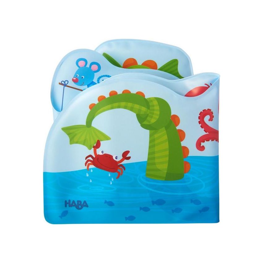 HABA - Badebuch Wasserdrache Fridolin, Badespielzeug