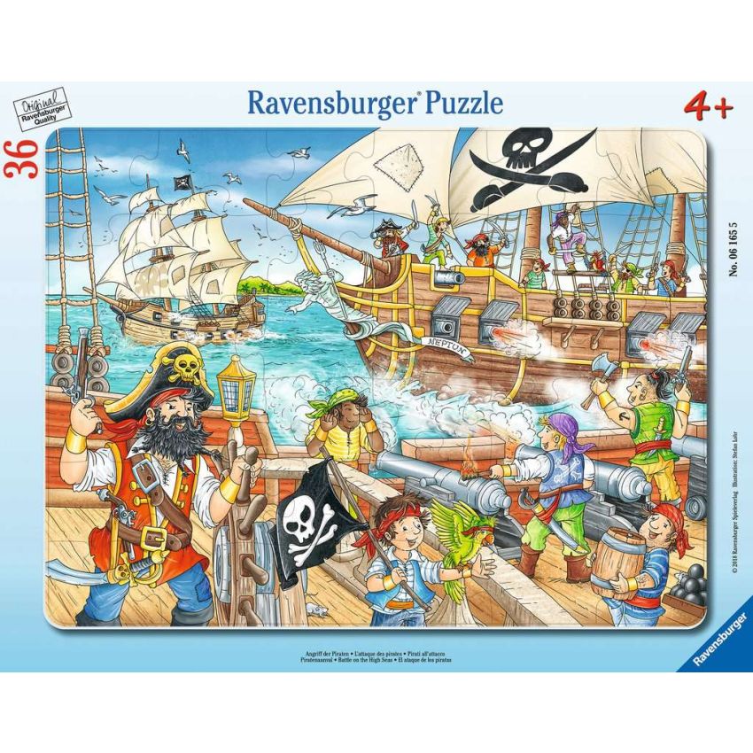 Ravensburger - Kinderpuzzle Angriff der Piraten
