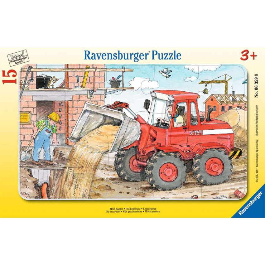 Ravensburger - Kinderpuzzle Mein Bagger