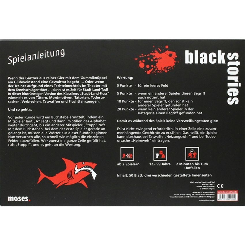 Moses Verlag - Stadt-Land-Tod