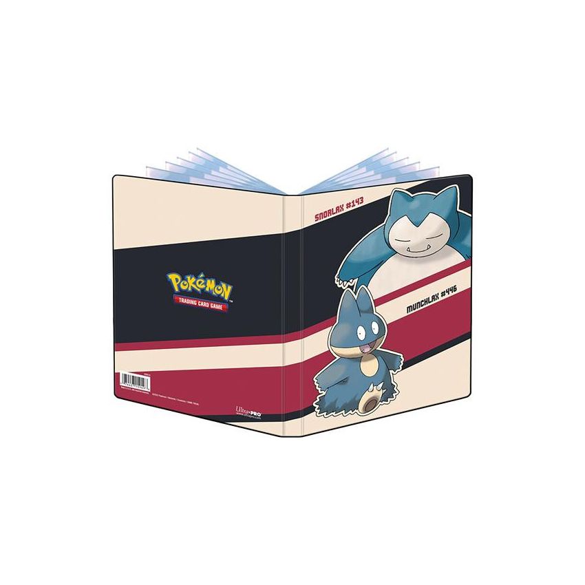 Ultra Pro - Pokemon Snorlax & Munchlax 4-Pocket Portfolio