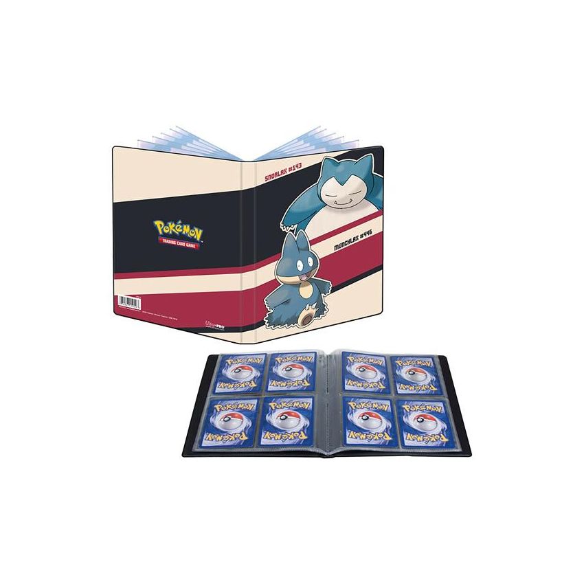 Ultra Pro - Pokemon Snorlax & Munchlax 4-Pocket Portfolio