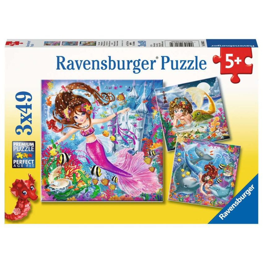 Ravensburger - Kinderpuzzle Bezaubernde Meerjungfrauen