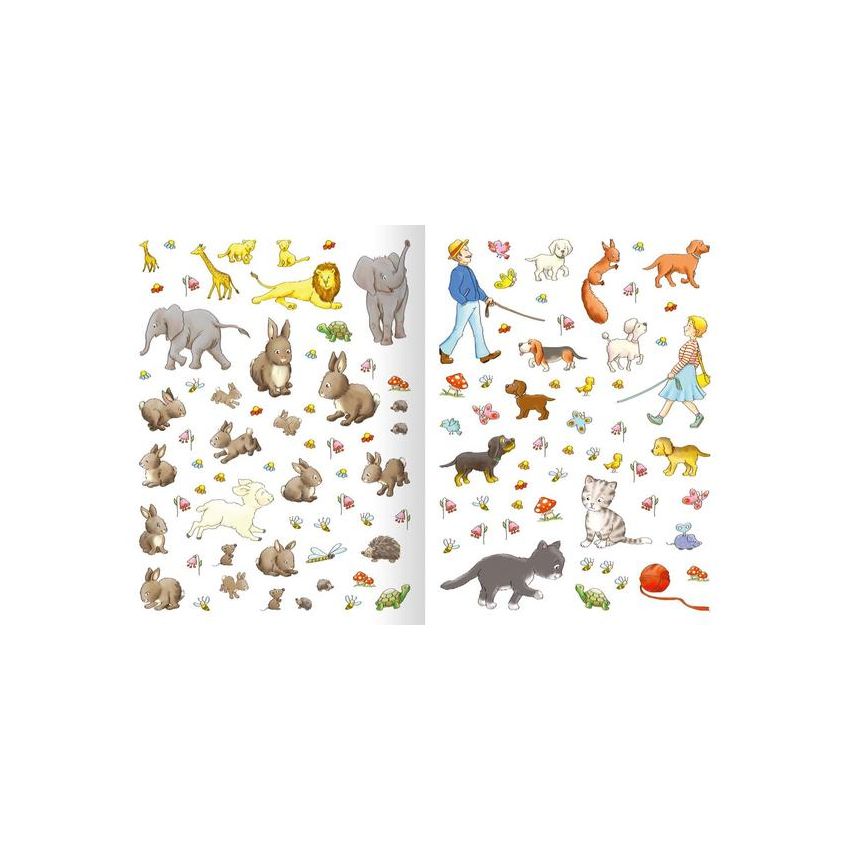 arsEdition - Erstes Stickern: Lieblingstiere