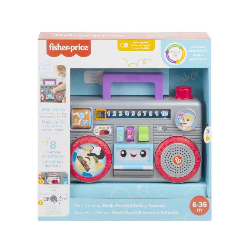 Mattel - Fisher Price Lernspaß Boombox