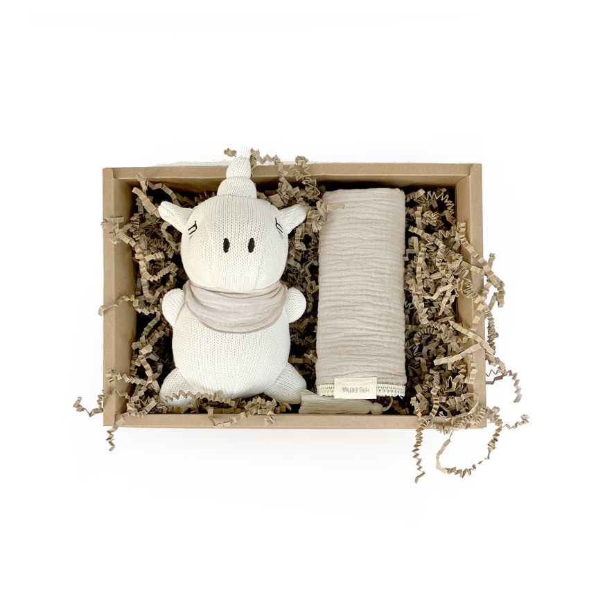 Mrs Ertha - Geschenkbox Unicorno Pearl & Ivory