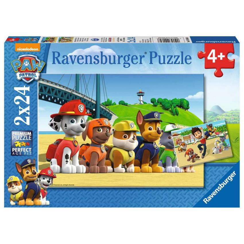 Ravensburger - Kinderpuzzle Paw Patrol, Heldenhafte Hunde