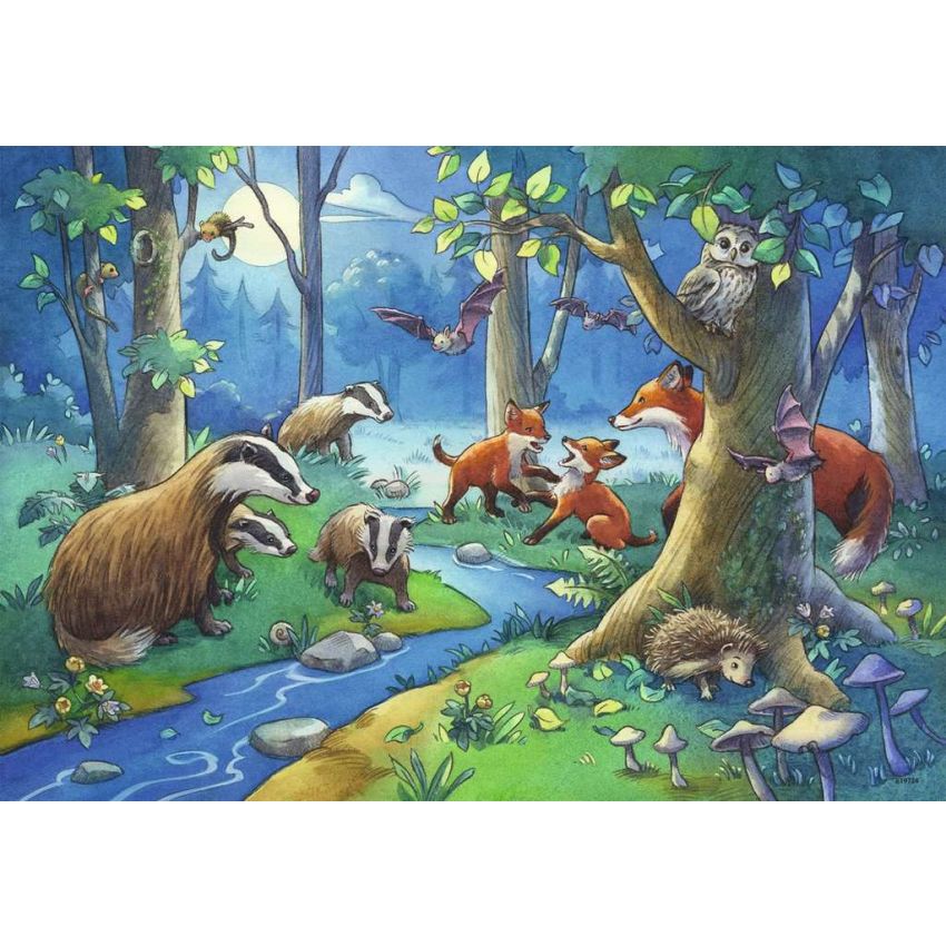 Ravensburger - Kinderpuzzle Tiere des Waldes