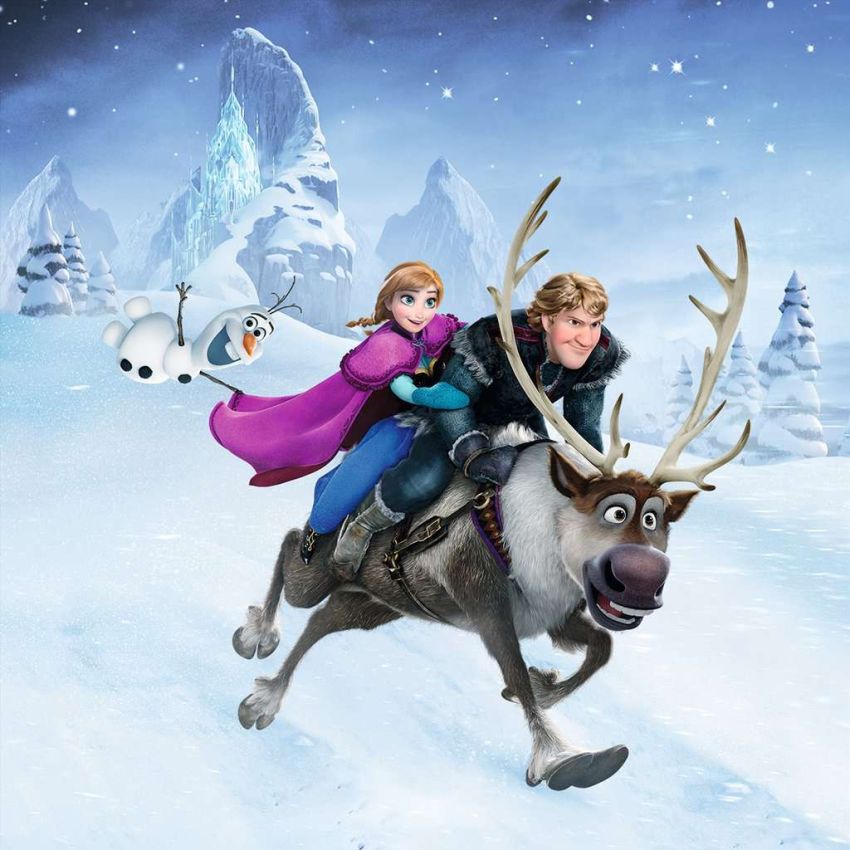 Ravensburger - Kinderpuzzle Frozen, Abenteuer im Winterland