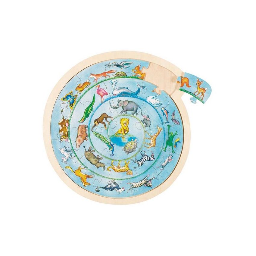 goki - Einlegepuzzle Tierkreis