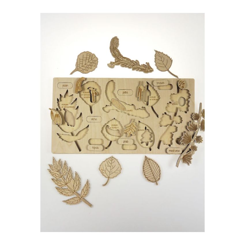 Stuka Puka - Holz Puzzle Erle und Ihre Baumfreunde (deutsch)