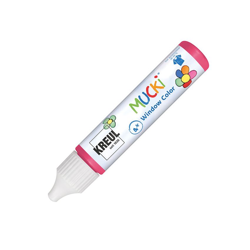 KREUL - MUCKI Window Color Pen pink 29 ml