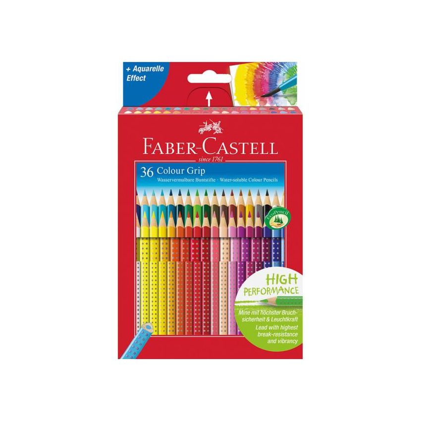 Faber-Castell - Buntstift Colour Grip 36er Set