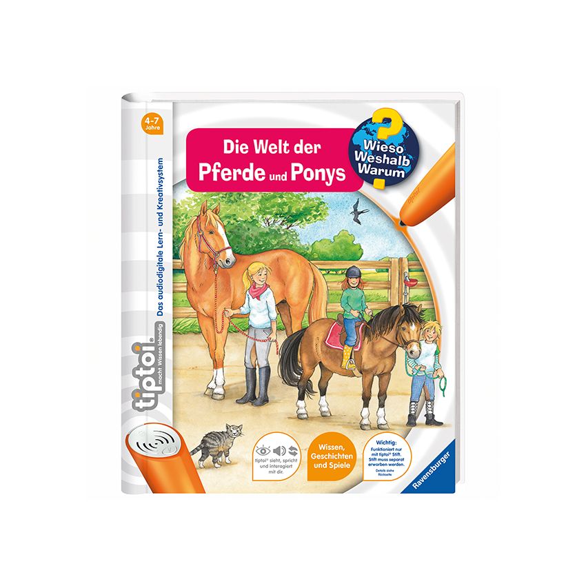 Ravensburger tiptoi® - Die Welt der Pferde (ohne Stift)-Copy