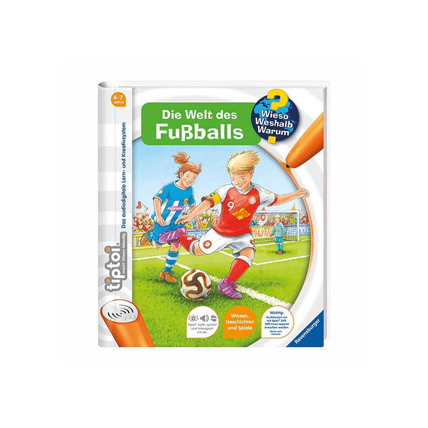 Ravensburger tiptoi® -  Die Welt des Fußballs (ohne Stift)