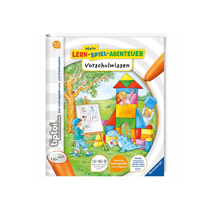 Ravensburger tiptoi® - Vorschulwissen (ohne Stift)