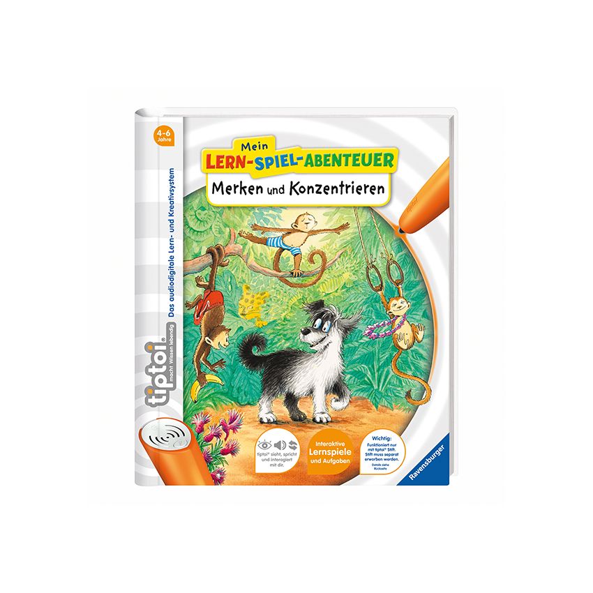 Ravensburger tiptoi® - Merken und Konzentrieren (ohne Stift)