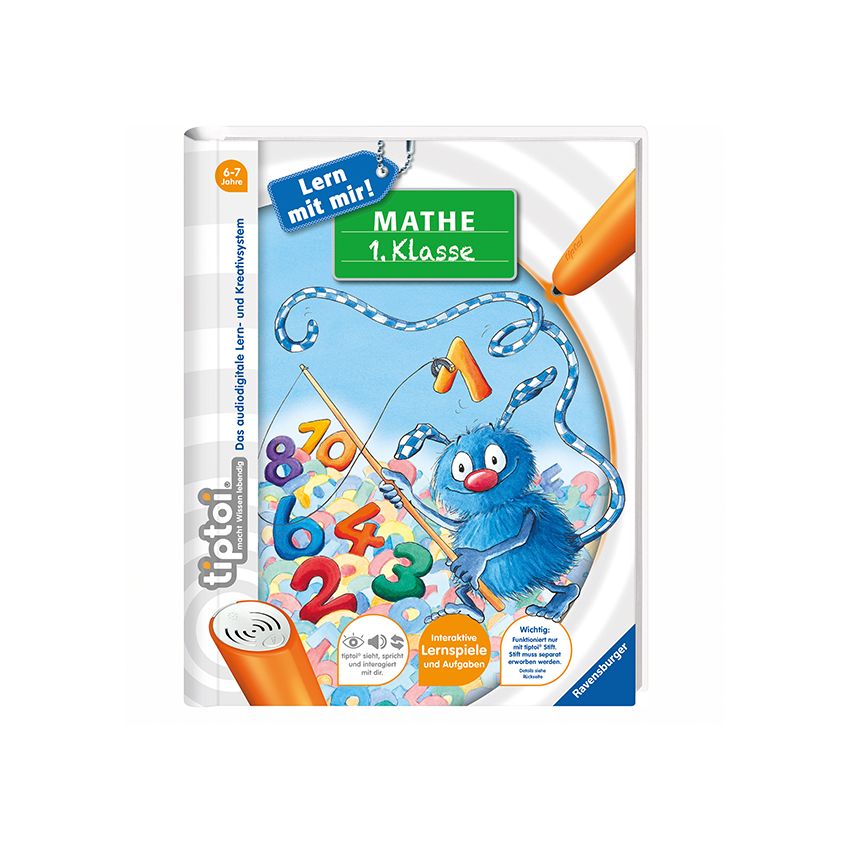 Ravensburger tiptoi® - Mathe 1. Klasse (ohne Stift)