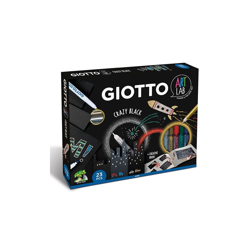 Giotto - Art Lab Crazy Black Kreativ-Kit