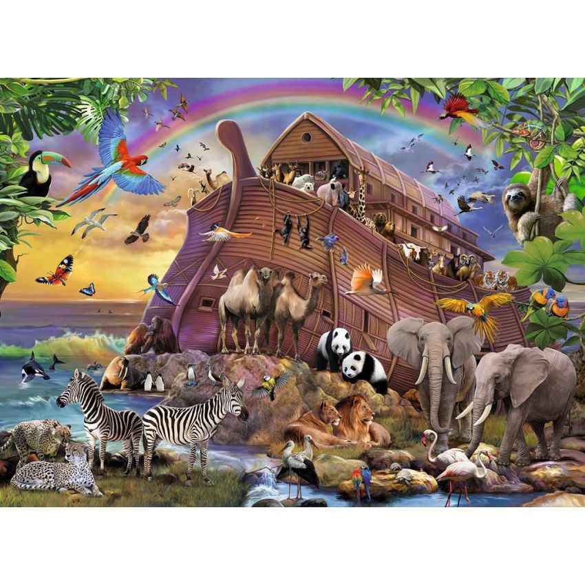 Ravensburger - Kinderpuzzle Unterwegs mit der Arche