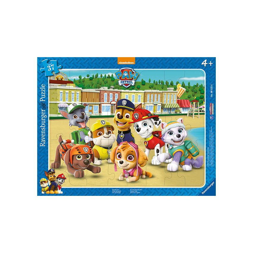 Ravensburger - Puzzle Paw Patrol, Familienfoto, 37 Teile