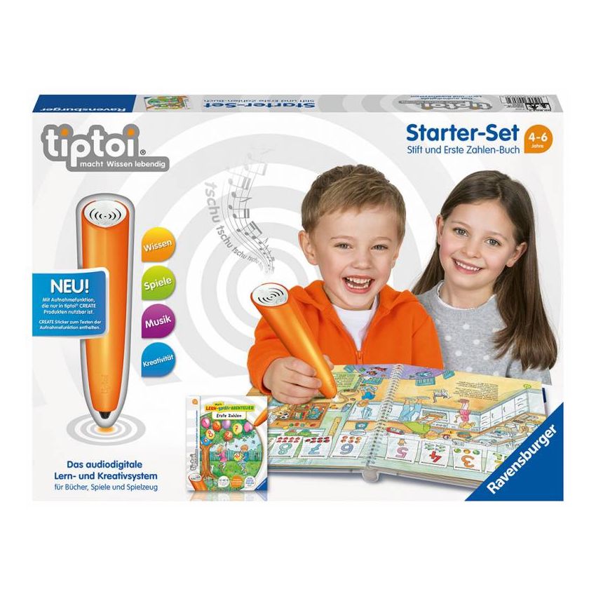 Ravensburger tiptoi® - Starter-Set Erste Zahlen-Buch inkl. Stift