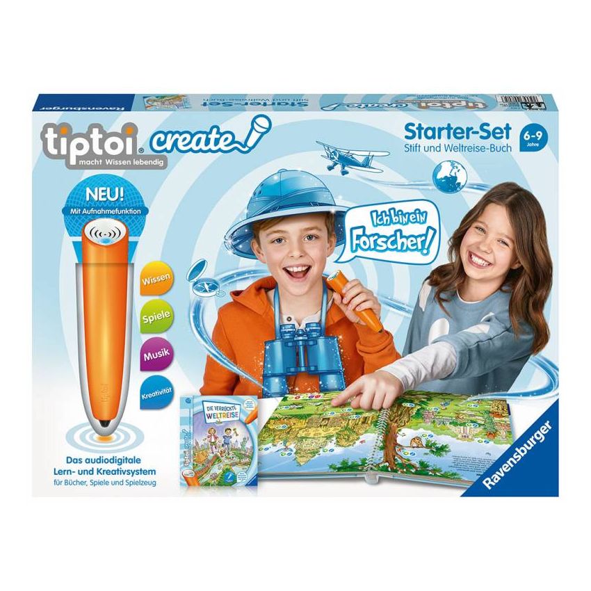 Ravensburger tiptoi® - Starter-Set Weltreise inkl. Stift