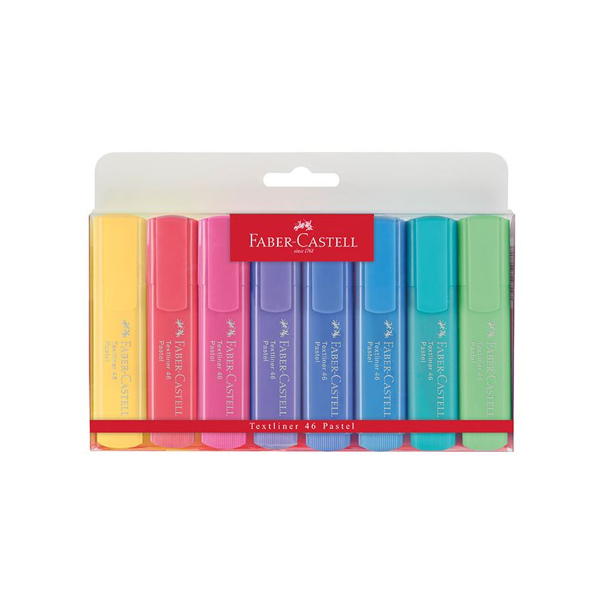 Faber-Castell - Textmarker 8er Set