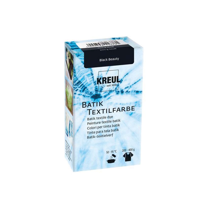 KREUL - Batik-Textilfarbe 70g, schwarz