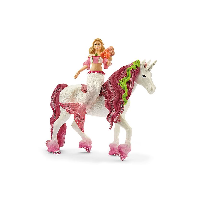 Schleich bayala 70593 - Meerjungfrau-Feya auf Unterwassereinhorn