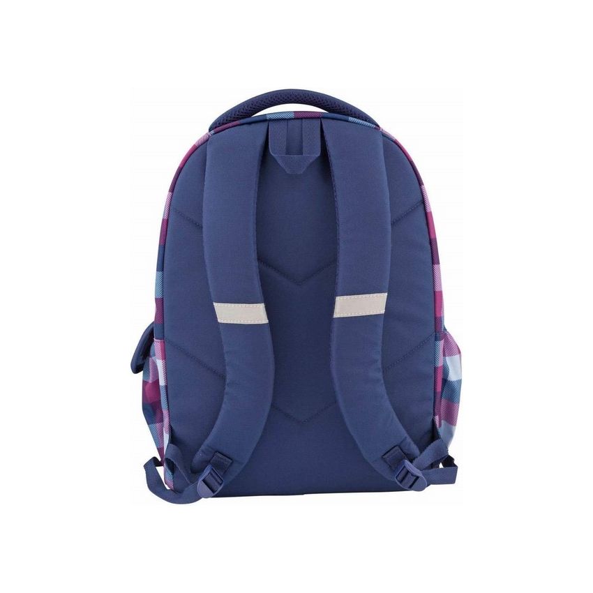 TOPModel - Schulrucksack Pailletten Smiley blau