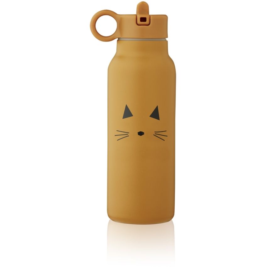 LIEWOOD - Thermo Trinkflasche Falk Cat Mustard 350 ml