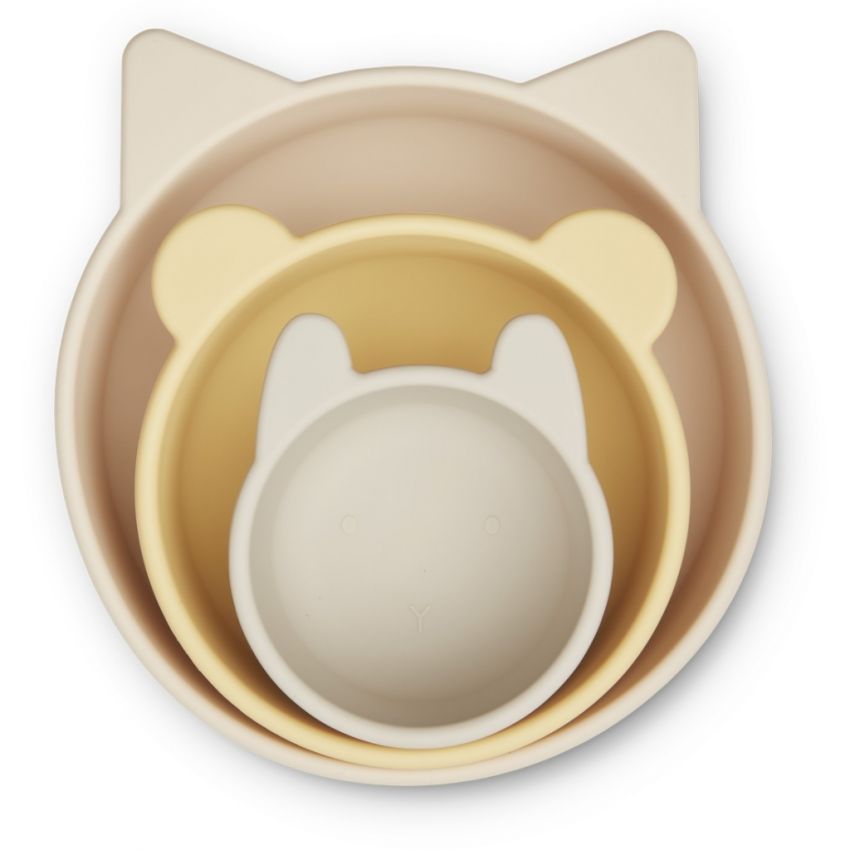 LIEWOOD - Silikon Schalen Set Eddie Jojoba Mix