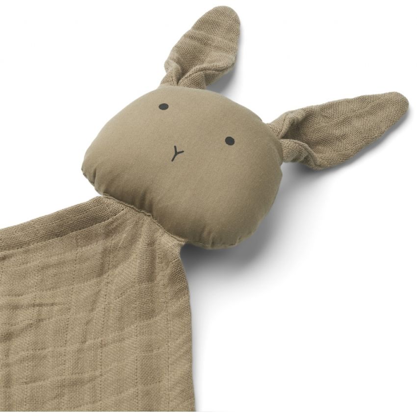 LIEWOOD - Robbie Muslin Kuscheltuch Rabbit Oat