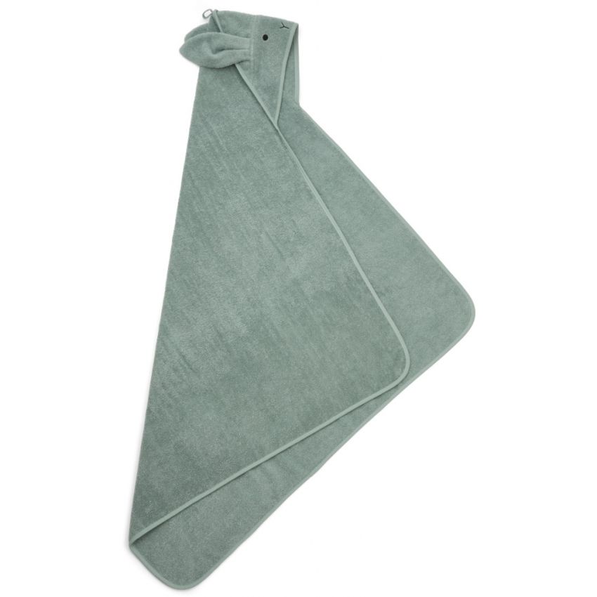 LIEWOOD - Augusta Kapuzen Badetuch Rabbit Peppermint (Grösse Kleinkind)