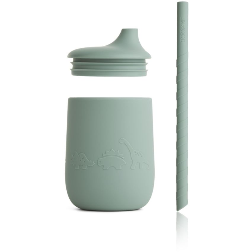 LIEWOOD - Ellis Strohhalm Becher Dino Peppermint