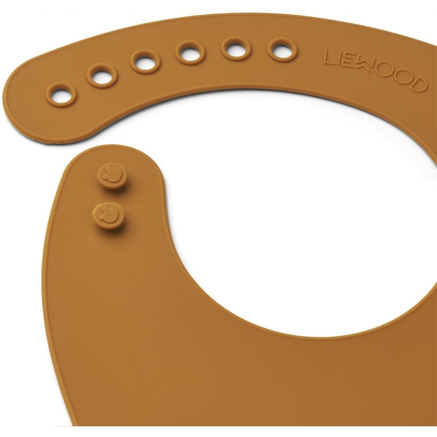 LIEWOOD - Tilda Silikonlätzchen Set Cat Mustard Rose Mix