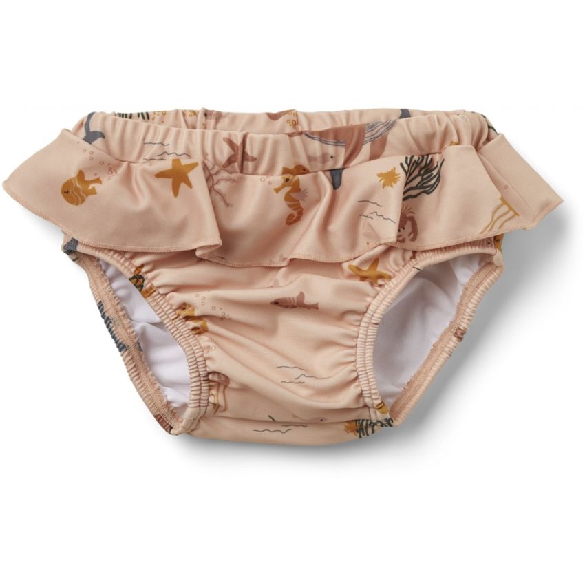 LIEWOOD - Elise UV Baby Schwimmpants Sea Creature Rose Mix