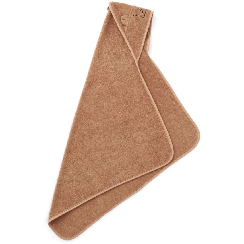 LIEWOOD - Albert Kapuzen Badetuch Bear Rose (Grösse Baby)