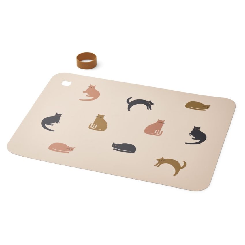 LIEWOOD - Jude Tischset - Malunterlage Miau