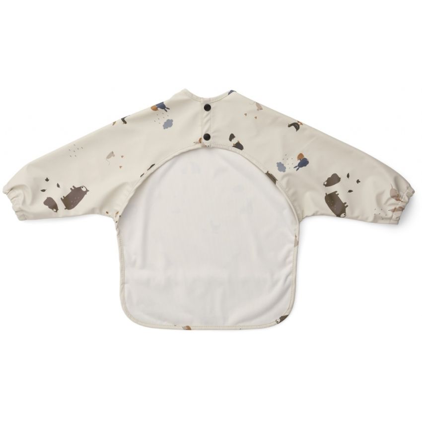 LIEWOOD - Merle Lätzchen Langarm Friendship Sandy Mix