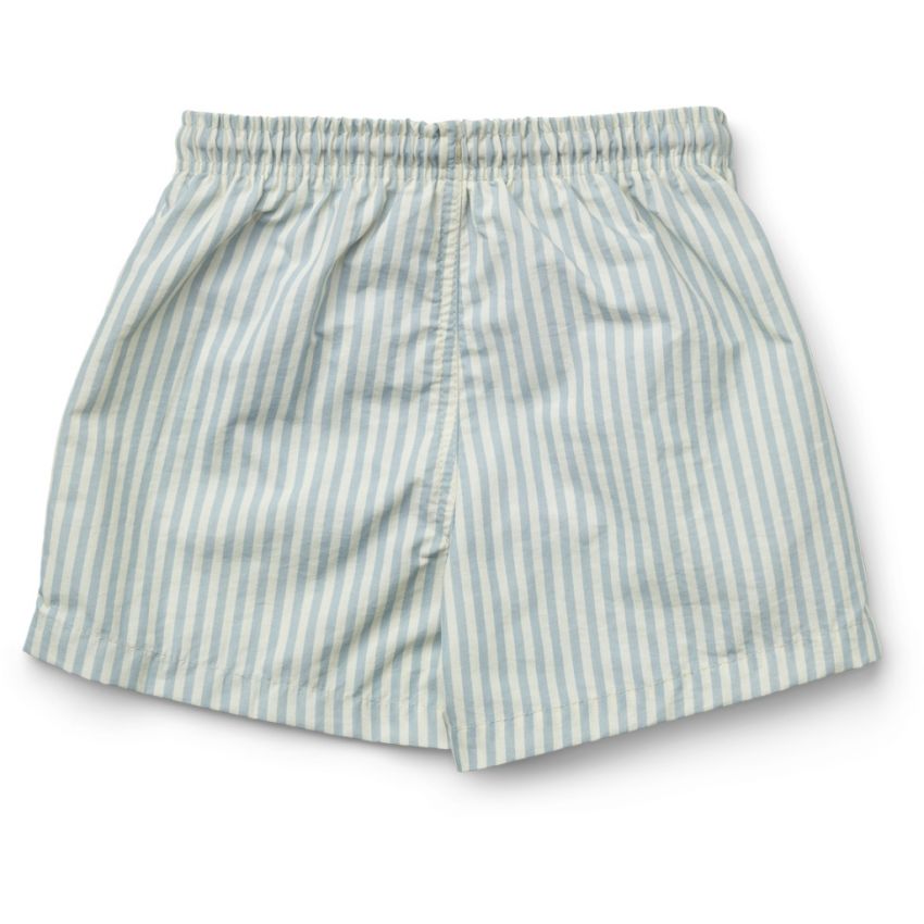 LIEWOOD - Duke UV Badeshorts Sea Blue - Creme