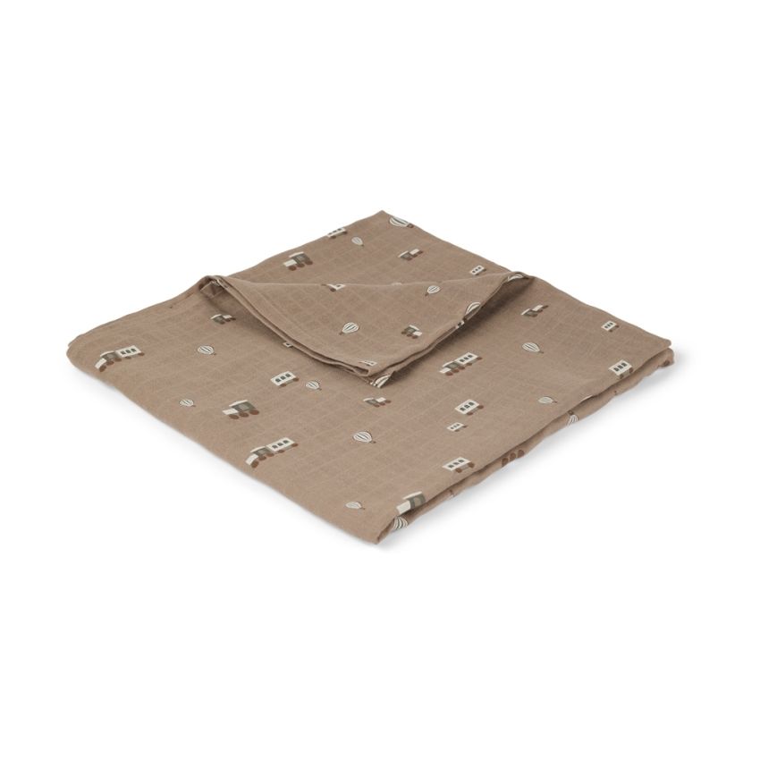 nuuroo - XL Muslin Swaddle Autumn Train